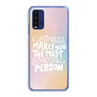 The prettiest: Xiaomi Redmi 9T Transparant Hoesje