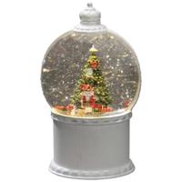 Konstsmide 4301-200 LED-lantaarn Kersttafereel Warmwit LED Wit Watergevuld, Timer - thumbnail