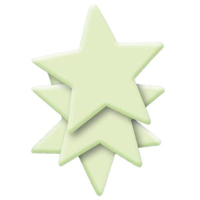 Sterrenhemel glow in the dark - stickers - Dia 8 cm - 3x stuks - Lichtgevende stickers - kinderkamer