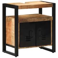 Badkamerkast met plank Bruin 55 x 35 x 60 cm Massief mangohout