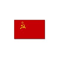 Gevelvlag/vlaggenmast vlag Sovjet Unie 90 x 150 cm   -