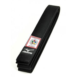 Mizuno IJF judobelt zwart