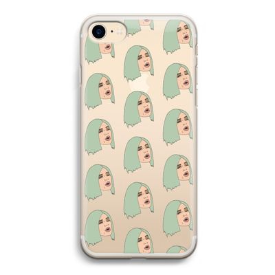 King Kylie: iPhone 7 Transparant Hoesje