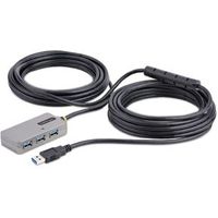 StarTech.com U01043-USB-EXTENDER interface hub USB 3.2 Gen 1 (3.1 Gen 1) Type-A 5000 Mbit/s Zwart, Zilver - thumbnail