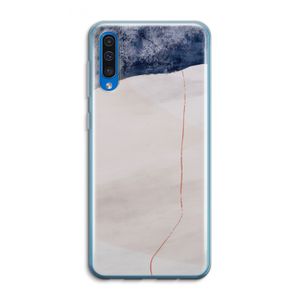 Stone White: Samsung Galaxy A50 Transparant Hoesje