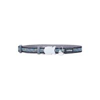 Hondenhalsband Red Dingo STYLE MODERN ON COOL GREY 31-47 cm