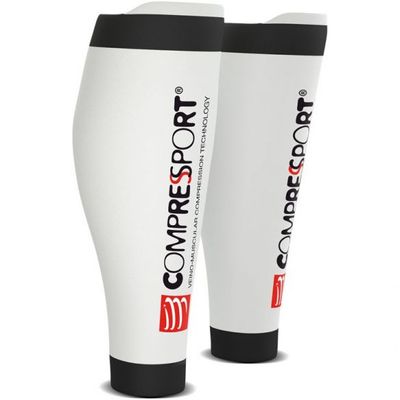 Compressport R2 v2 compressie tubes wit T1 Compressport R2 v2 compressie tubes wit T1