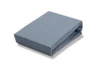 Vandyck jersey soft split topper hoeslaken dusty blue