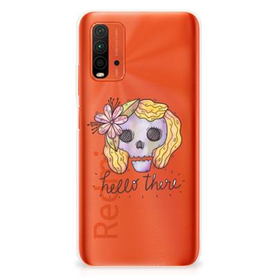 Silicone Back Case Xiaomi Poco M3 Boho Skull Silicone Back Case Xiaomi Poco M3 Boho Skull