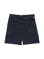 Il Gufo short en coton stretch à poches devant - Bleu