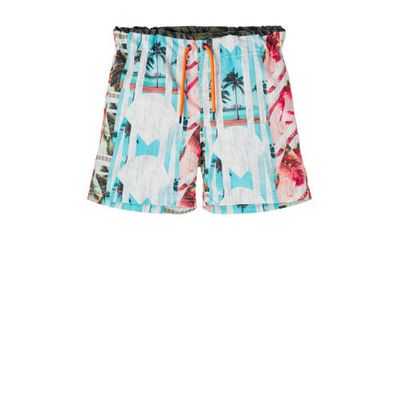 NAME IT KIDS zwemshort Zillip met all over print lichtblauw NAME IT KIDS zwemshort Zillip met all over print lichtblauw