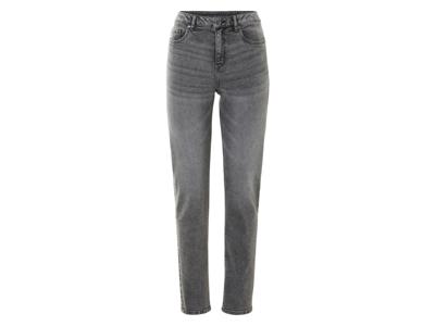 esmara Dames jeans - Straight Fit (grijs denim, 34 (normale lengte))
