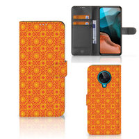 Xiaomi Poco F2 Pro Telefoon Hoesje Batik Oranje