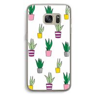 Sanseveria: Samsung Galaxy S7 Transparant Hoesje Sanseveria: Samsung Galaxy S7 Transparant Hoesje