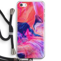 Earth And Ocean: iPhone 5 / 5S / SE Transparant Hoesje met koord