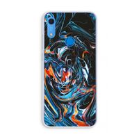 Black Unicorn: Huawei Y6s Transparant Hoesje Black Unicorn: Huawei Y6s Transparant Hoesje