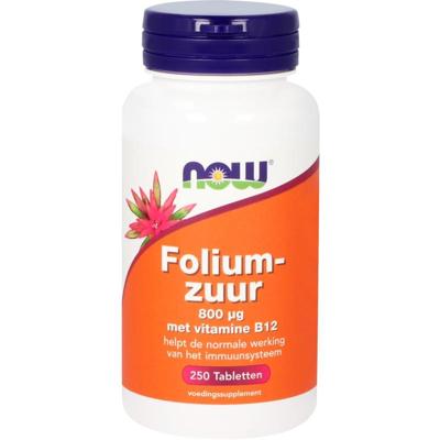 Foliumzuur 800mcg 250 Tabletten Foliumzuur 800mcg 250 Tabletten