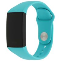 Fitbit Charge 3 & 4 Sport Silicone Bandje - Groen - ML - thumbnail