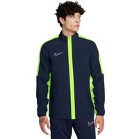 Nike Dri-FIT Academy 23 Trainingsjack Woven Donkerblauw Geel Wit - thumbnail