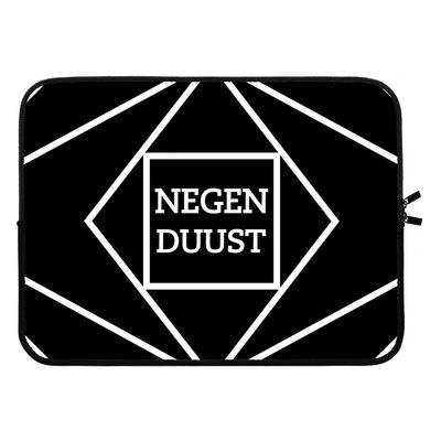Negenduust geometrisch: Laptop sleeve 15 inch