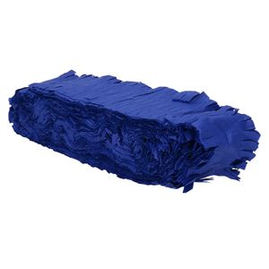 Feest/verjaardag versiering slingers donkerblauw 24 meter crepe papier   -