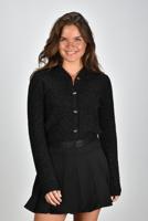 Ganni vest K2304 black