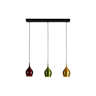 Searchlight 3-lichts hanglampVibrant gekleurd - 6463-3