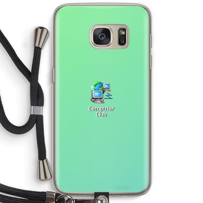 Win98: Samsung Galaxy S7 Transparant Hoesje met koord