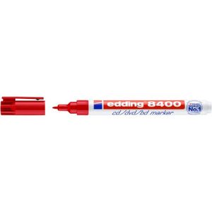 Edding 8400 permanente marker Kogelpunt Rood 1 stuk(s)