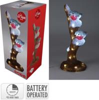 Led vogels op tak 41 cm