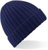 Beechfield CB465 Chunky Ribbed Beanie - Oxford Navy - One Size