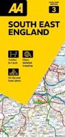 Wegenkaart - landkaart 3 Road Map Britain Engeland Zuid Oost | AA Publishing