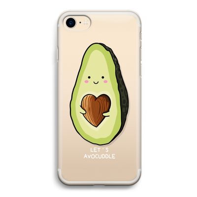 Avocuddle: iPhone 7 Transparant Hoesje