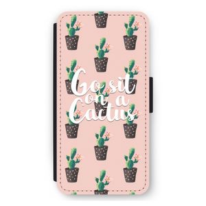 Cactus quote: iPhone 12 Pro Max Flip Hoesje