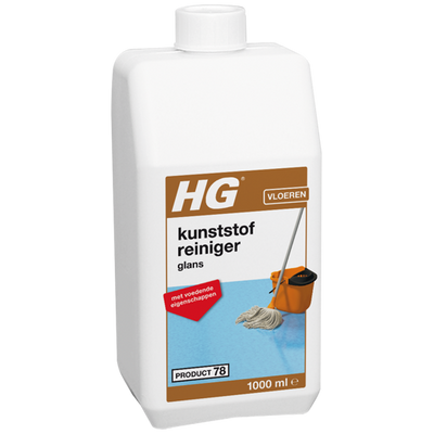 HG Kunststofreiniger glans (HG product 78) 1 liter