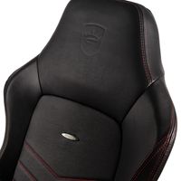 noblechairs Hero Real Leather bureau- en computerstoel Luchtgevulde zitting Gecapitonneerde rugleuning - thumbnail