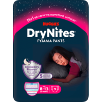 DryNites Absorberende Nachtbroekjes Girls 8 tot 13 Jaar bij Jumbo
