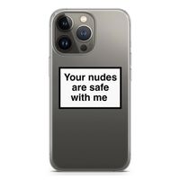 Safe with me: iPhone 13 Pro Transparant Hoesje