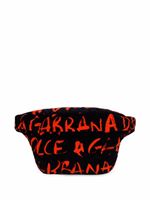 Dolce & Gabbana set de plage à logo imprimé - Noir