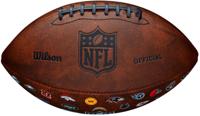 Wilson - NFL - American Football - Official Size - Throwback - 32 Team Logo Football - Bruin - Volwassenen