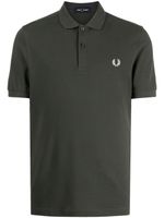 Fred Perry polo à logo brodé - Vert - thumbnail