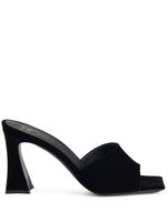 Giuseppe Zanotti mules Solhene 85 mm en cuir - Noir