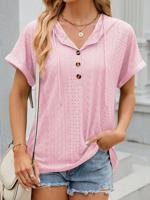 Casual Loose Buckle Shirt