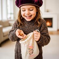 Pepernotenzakje bedrukken - 30 cm