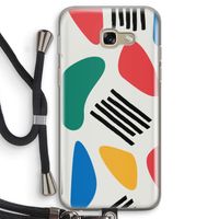 Illustratieve pop 1: Samsung Galaxy A5 (2017) Transparant Hoesje met koord