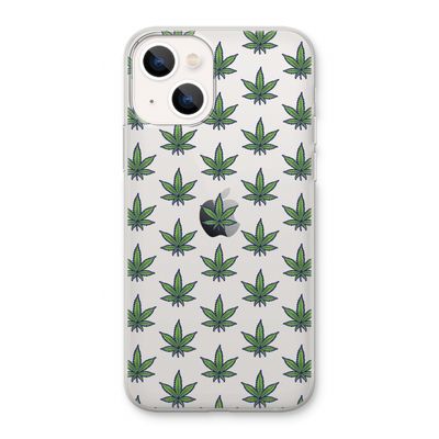 Weed: iPhone 13 Transparant Hoesje