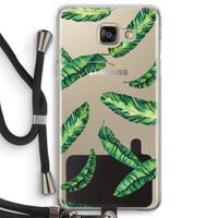 Lange bladeren: Samsung Galaxy A5 (2016) Transparant Hoesje met koord