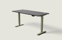 Desktronic HomePro bureau Olijfgroen / Zwart / 180x80 cm