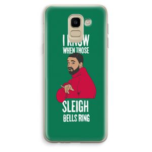 Sleigh Bells Ring: Samsung Galaxy J6 (2018) Transparant Hoesje