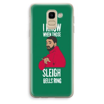 Sleigh Bells Ring: Samsung Galaxy J6 (2018) Transparant Hoesje
